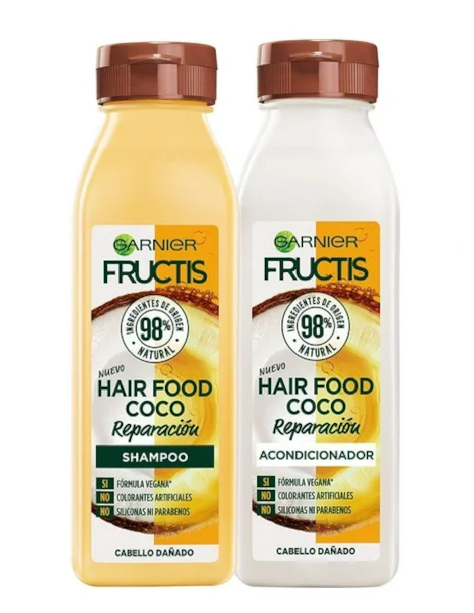 Foto 5 pulgar | Kit Garnier Fructis Hair Food Coco Rutina Completa + Termo de Agua Güish