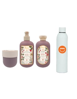 Foto 1 | Kit Shampoo + Mascarilla + Acondicionador Repara Y Restaura Yuya + Termo De Agua Güish