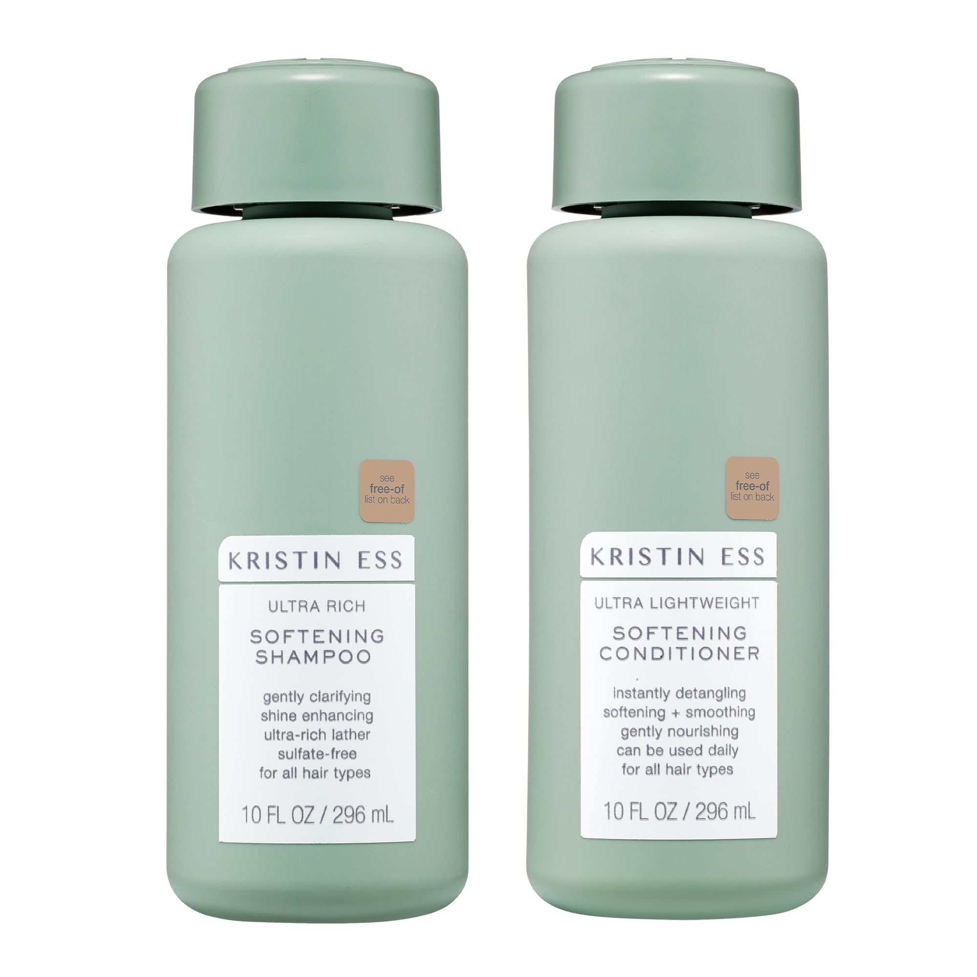 Set de Shampoo y Acondicionador Kristin Ess Softening Moisture Repair - Venta Internacional