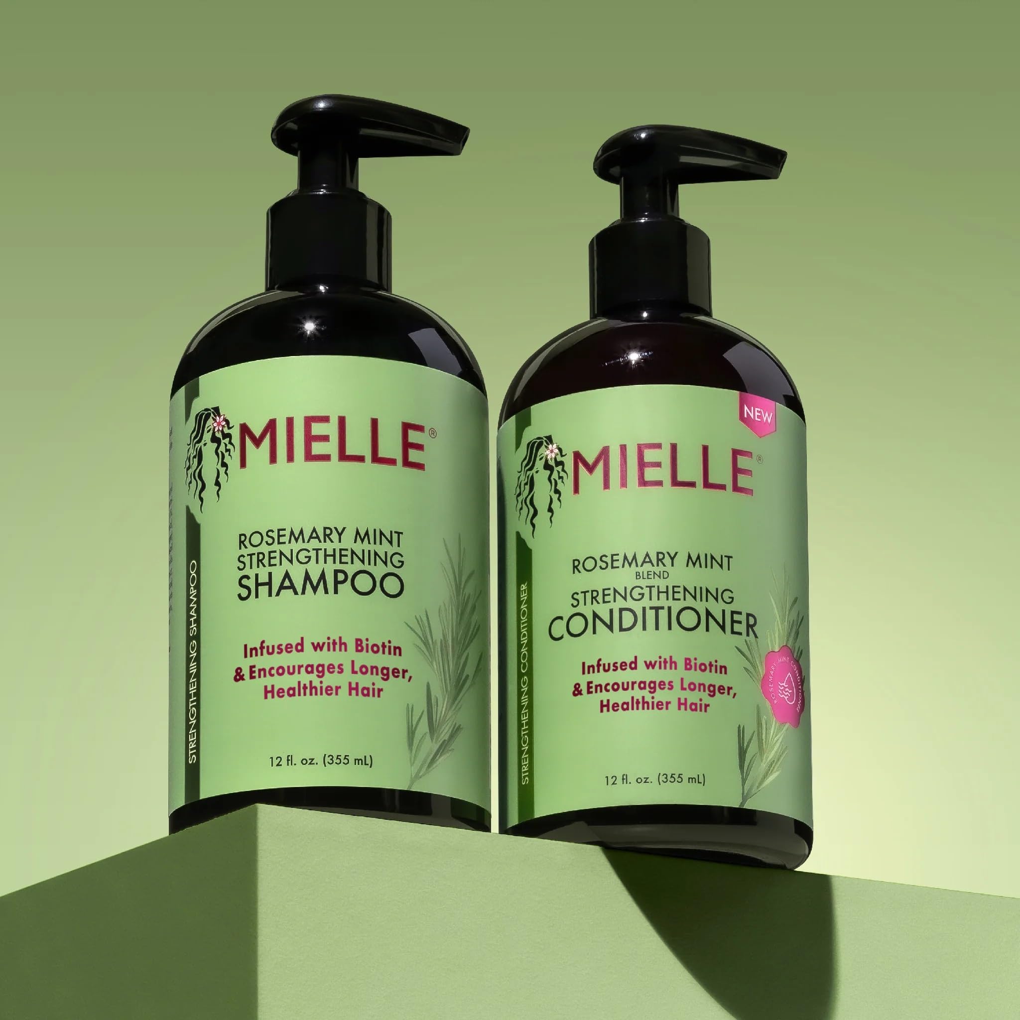Foto 5 pulgar | Set De Productos Para El Cabello: Champú Y Acondicionador Mielle Rosemary Mint - Venta Internacional.