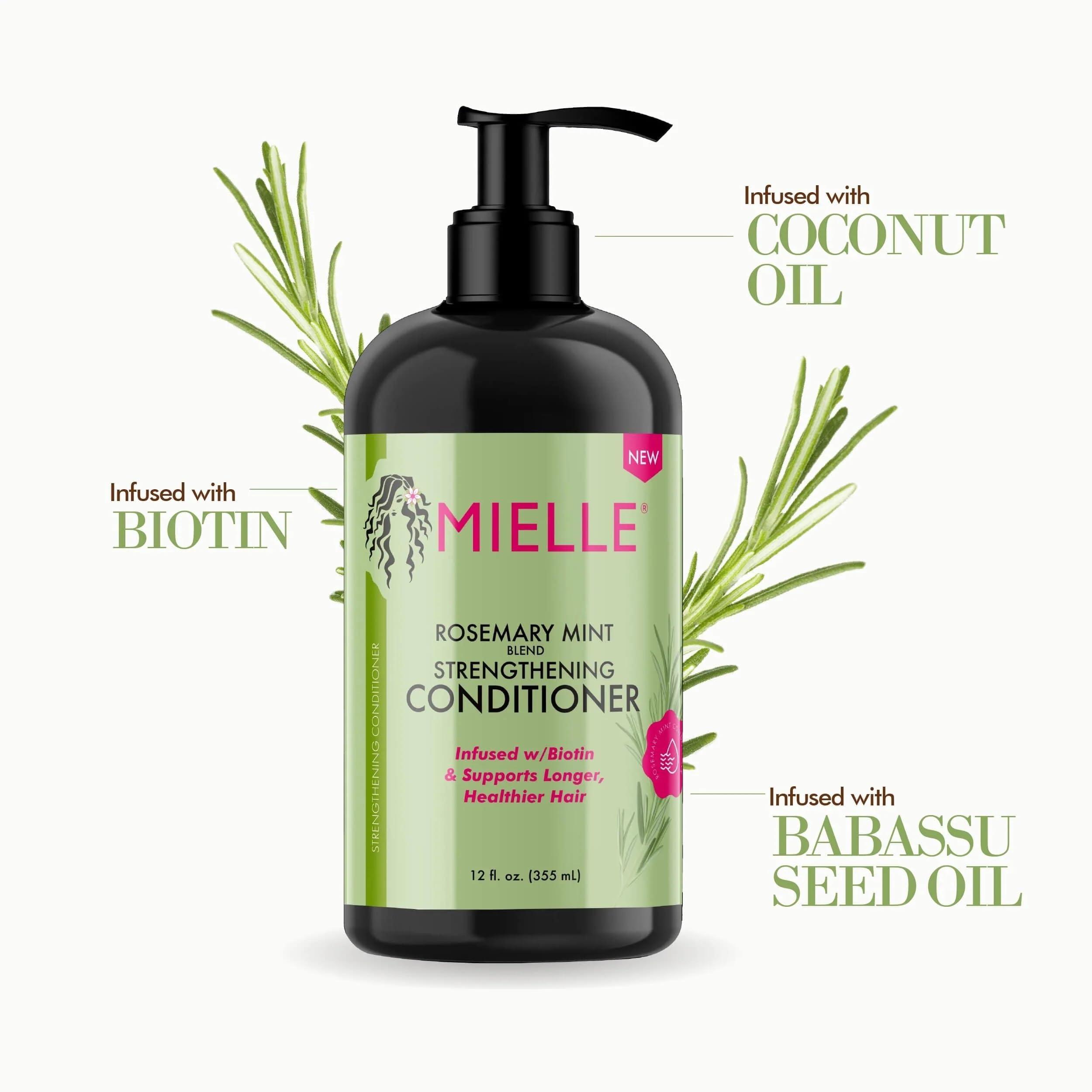 Foto 8 pulgar | Set De Productos Para El Cabello: Champú Y Acondicionador Mielle Rosemary Mint - Venta Internacional.