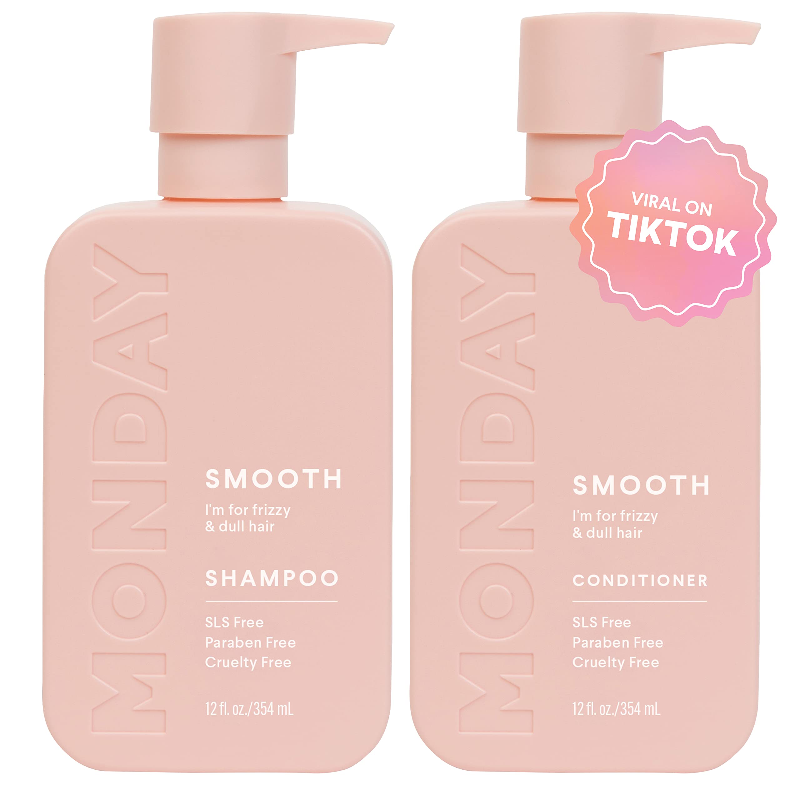 Foto 1 | Set De Champú Y Acondicionador Monday Haircare Smooth 355 Ml (paquete De 2) - Venta Internacional.