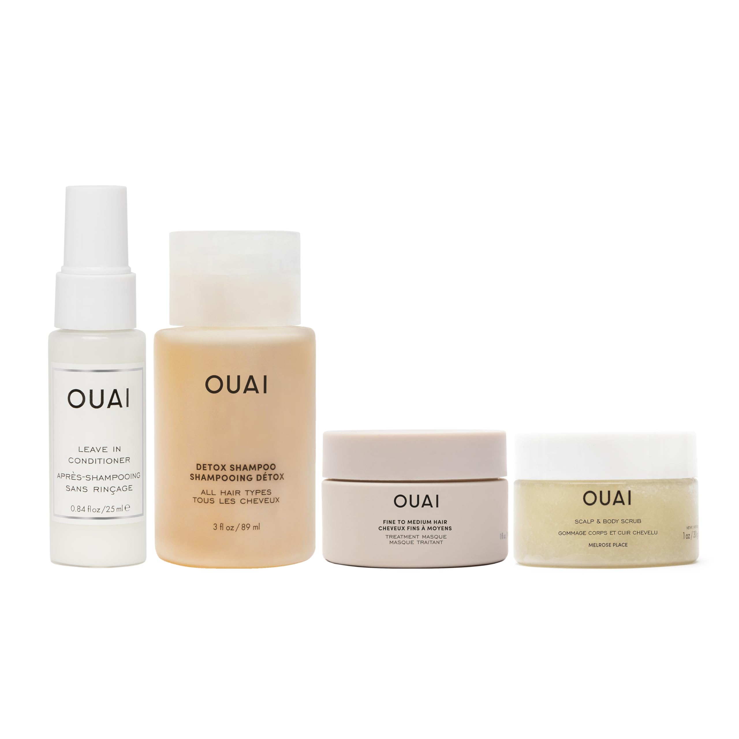Foto 2 pulgar | Kit De Viaje Ouai Con Acondicionador Sin Enjuague, Champú Desintoxicante Y Más - Venta Internacional.