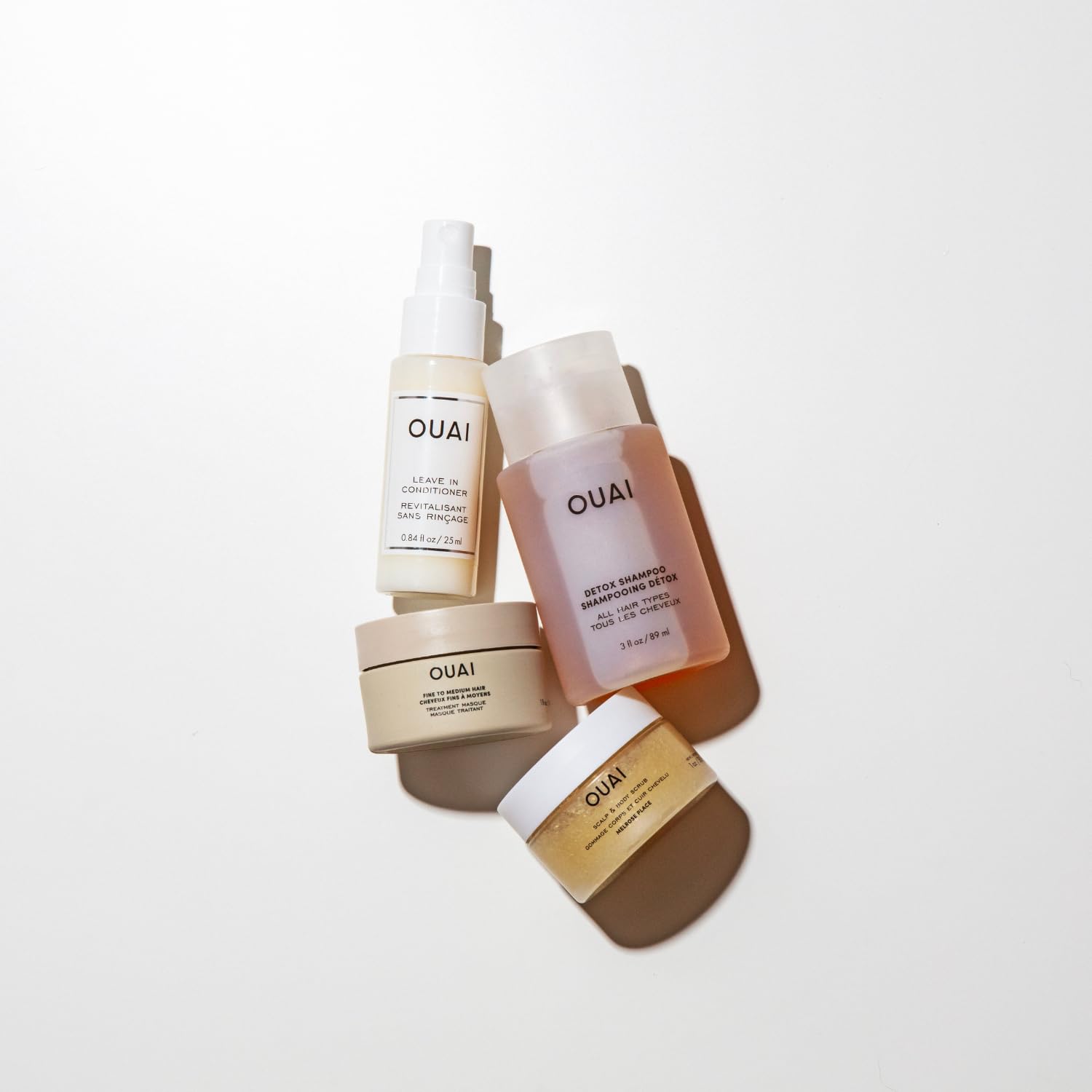 Foto 4 pulgar | Kit De Viaje Ouai Con Acondicionador Sin Enjuague, Champú Desintoxicante Y Más - Venta Internacional.
