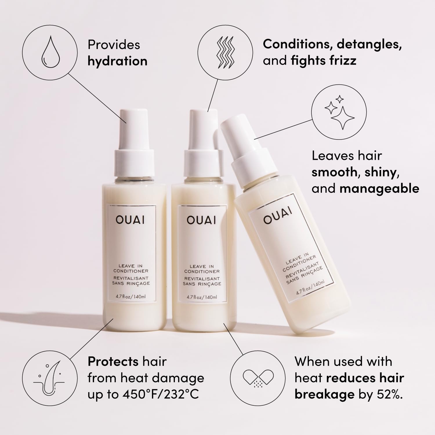 Foto 5 pulgar | Kit De Viaje Ouai Con Acondicionador Sin Enjuague, Champú Desintoxicante Y Más - Venta Internacional.