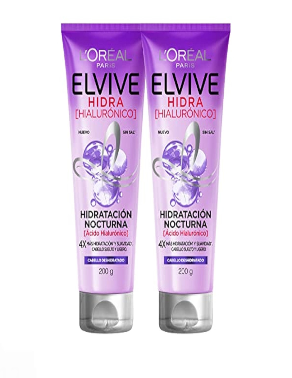 Foto 3 pulgar | Kit 2 Tratamientos Nocturnos Elvive Hidra Hialurónico + Termo Güish Gratis