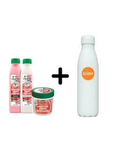 Foto 1 | Kit Garnier Fructis Hair Food Sandía Rutina Completa + Termo Güish Gratis
