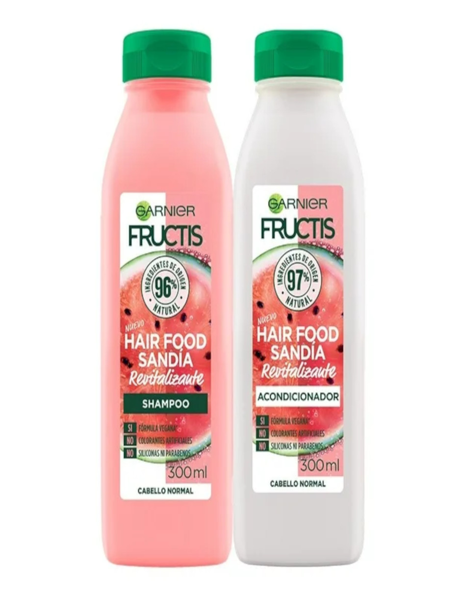 Foto 5 pulgar | Kit Garnier Fructis Hair Food Sandía Rutina Completa + Termo Güish Gratis