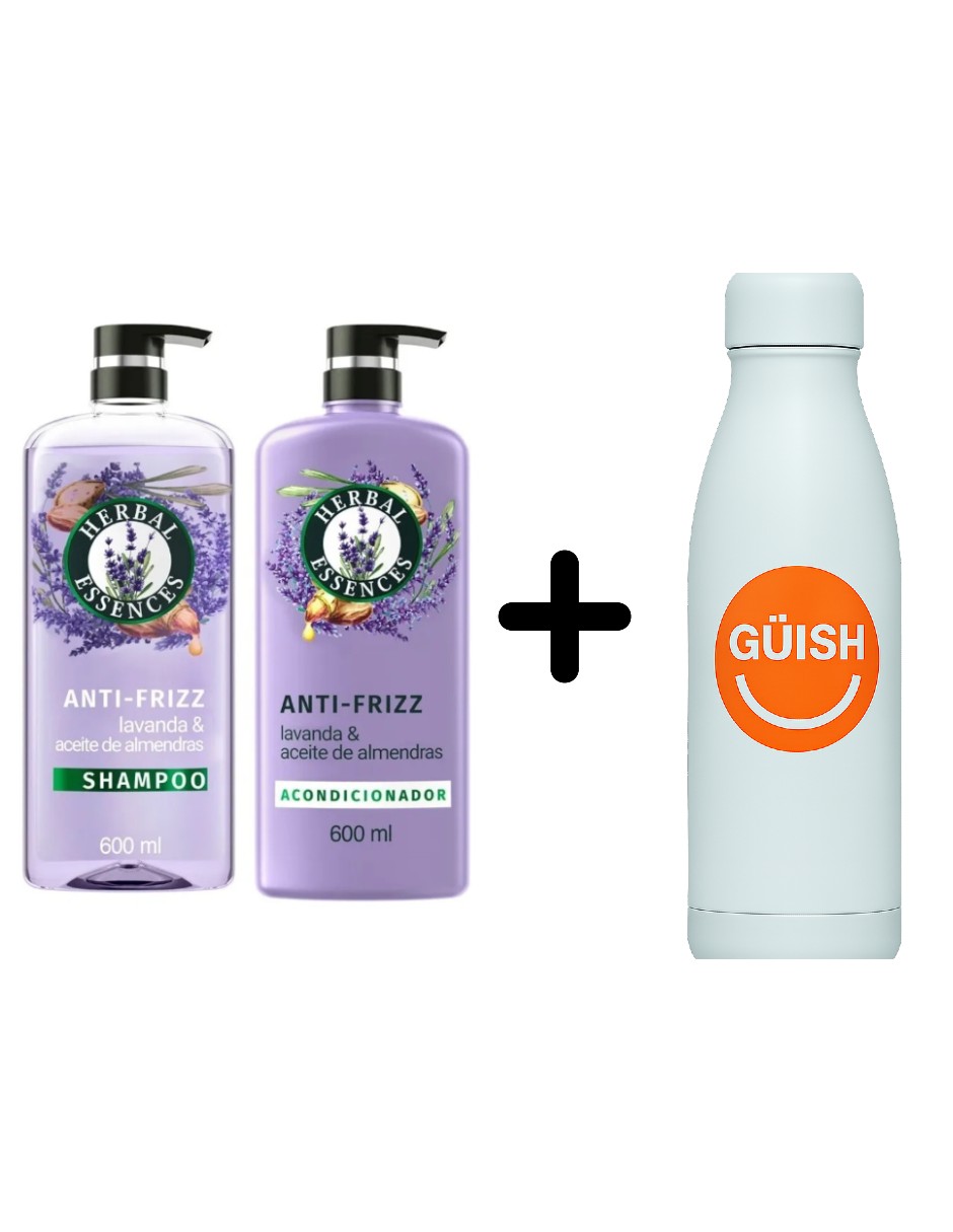 Kit Herbal Essences Lavanda+termo De Agua De Regalo Güish