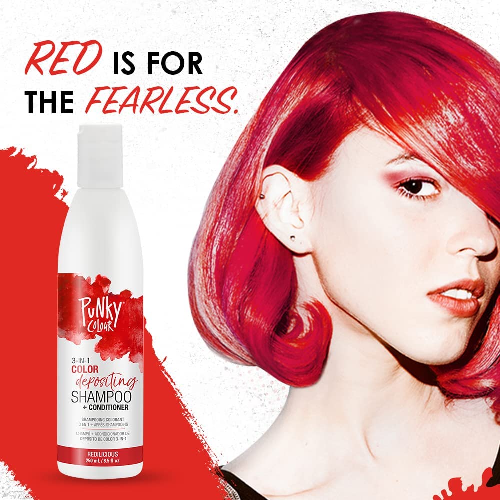 Foto 4 | Champú Y Acondicionador Depositantes De Color Punky Redilicious - Venta Internacional.