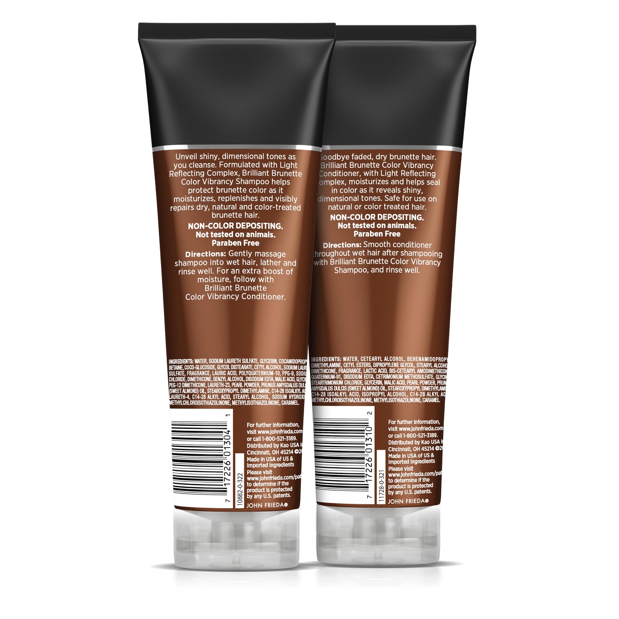 Foto 7 pulgar | Set Dúo De Champú Y Acondicionador John Frieda Brilliant Brunette - Venta Internacional.
