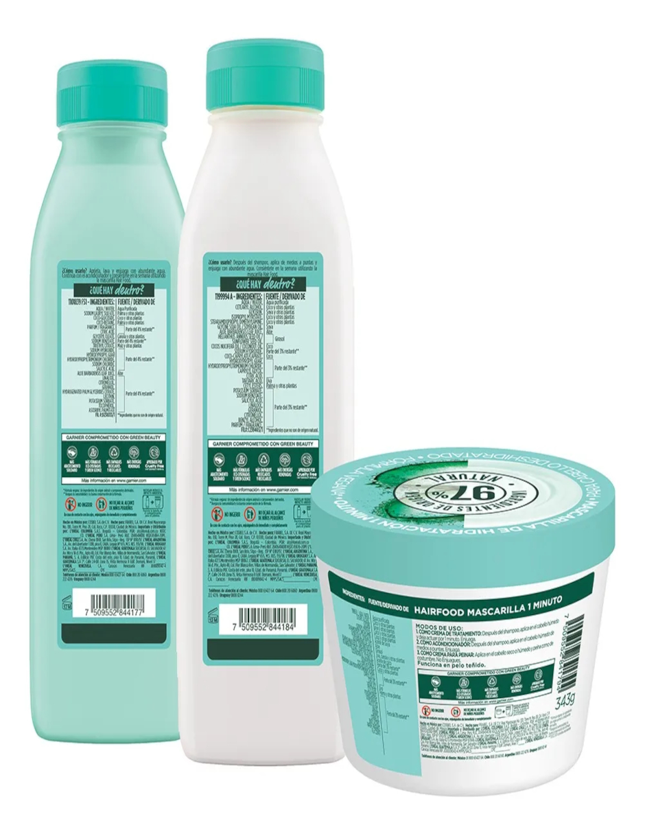 Foto 3 pulgar | Set de Cuidado para el Cabello Garnier Fructis Aloe Vera