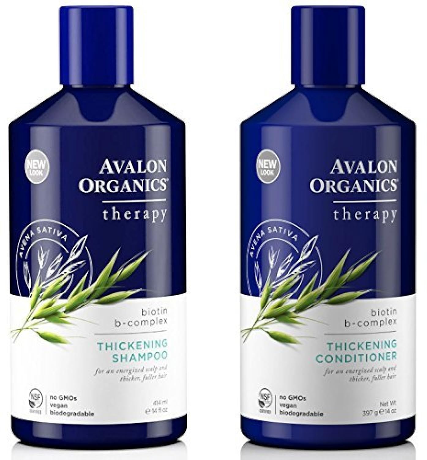 Set De Champú Y Acondicionador Avalon Organics Biotin B-complex - Venta Internacional.