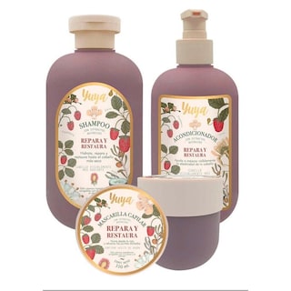 Foto 4 | Kit Shampoo Mascarilla Acondicionador Repara Y Restaura Yuya