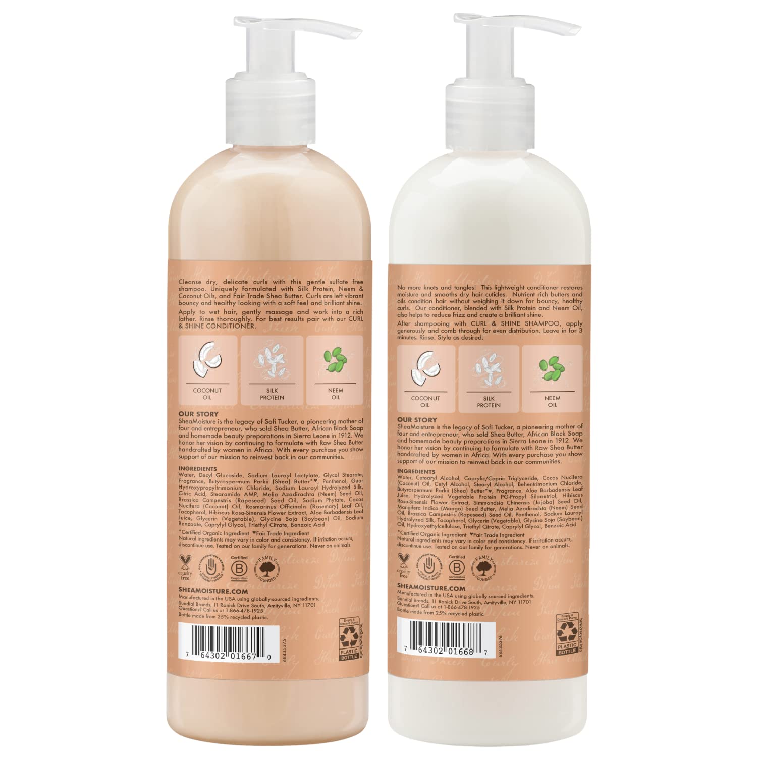 Foto 3 pulgar | Sets de Cuidado del Cabello SheaMoisture 2 Piezas-Venta Internacional