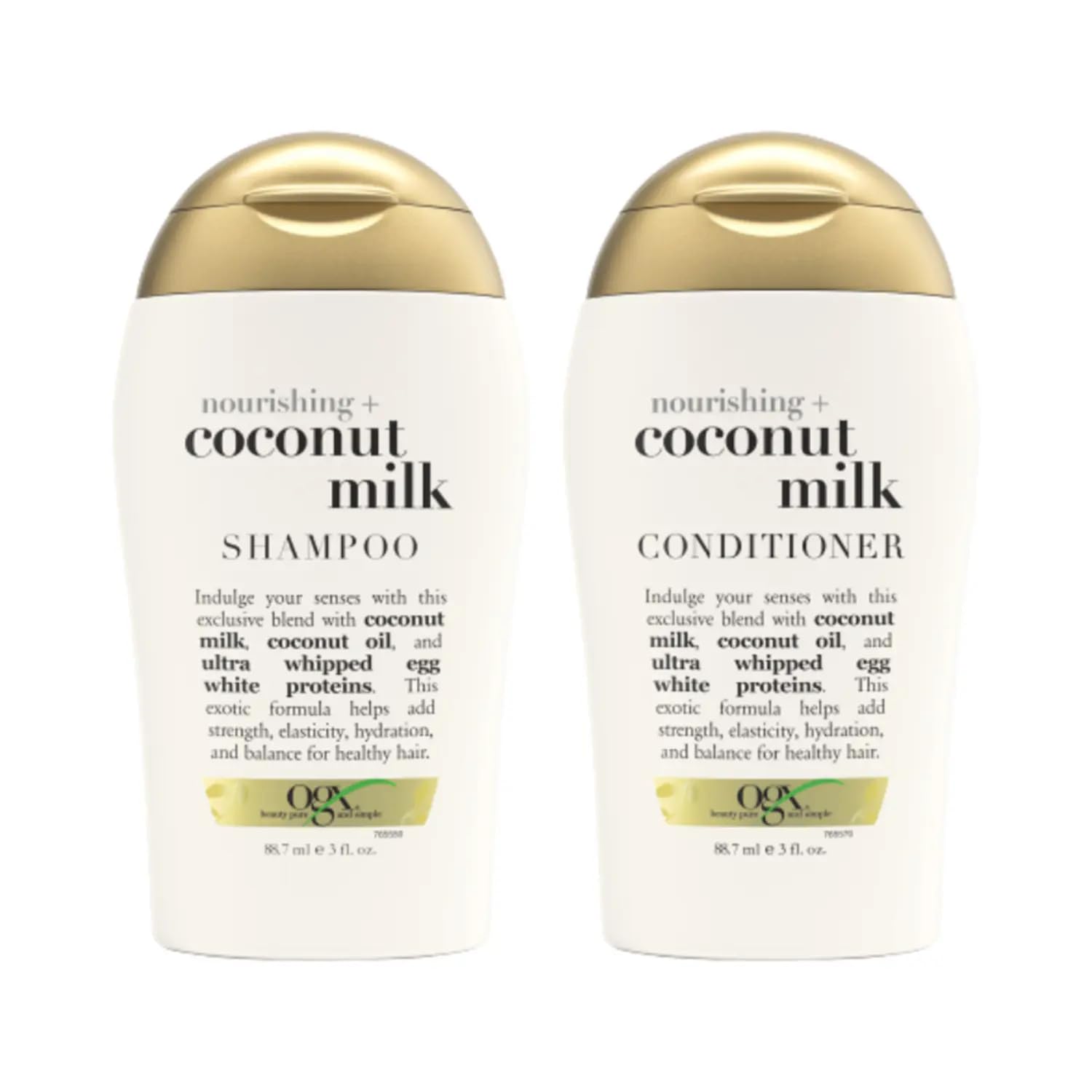 Foto 1 | Champú Y Acondicionador Ogx Leche De Coco Nutritiva 90 Ml - Venta Internacional.