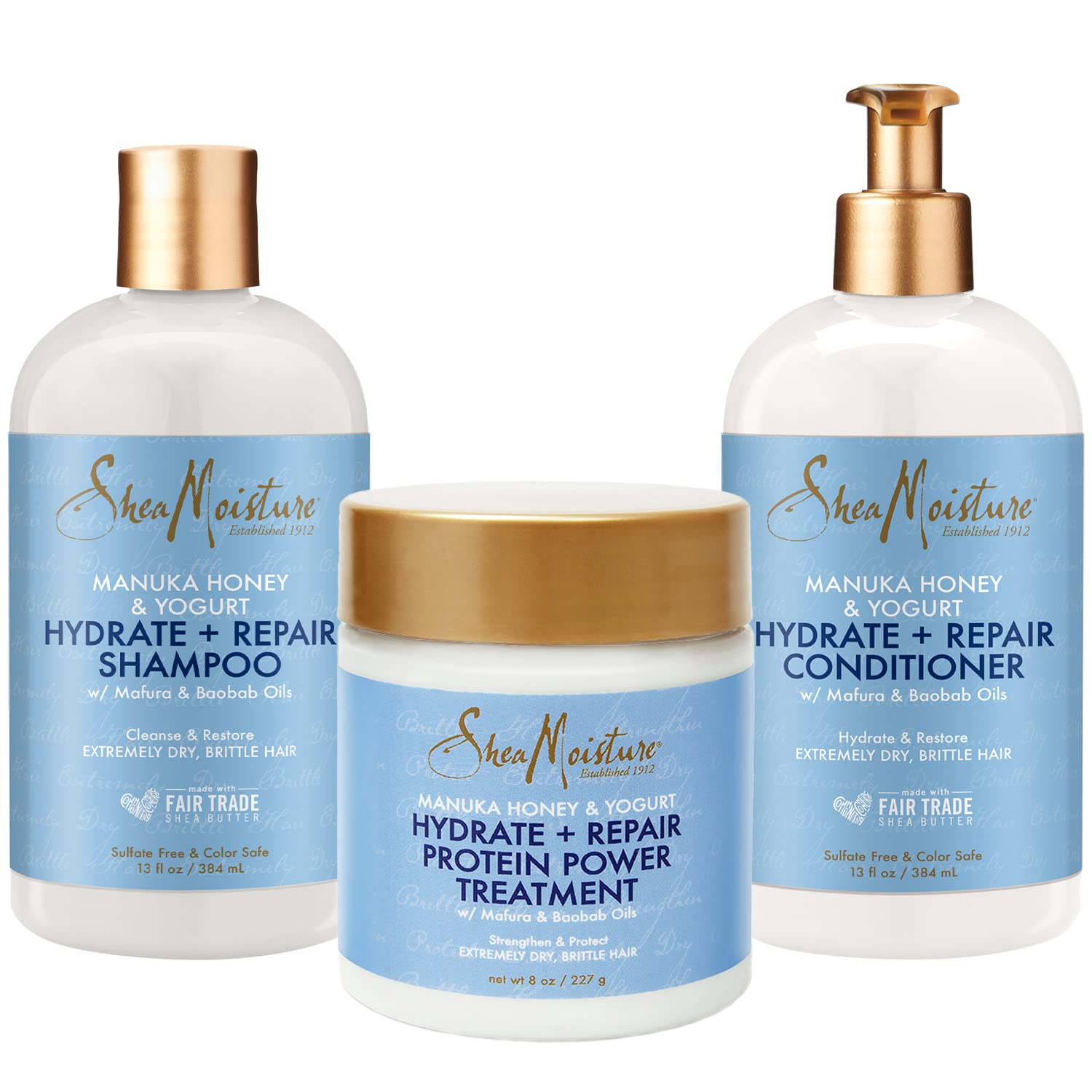 Foto 2 pulgar | Set De Champú Y Acondicionador Sheamoisture Manuka Honey - Venta Internacional.