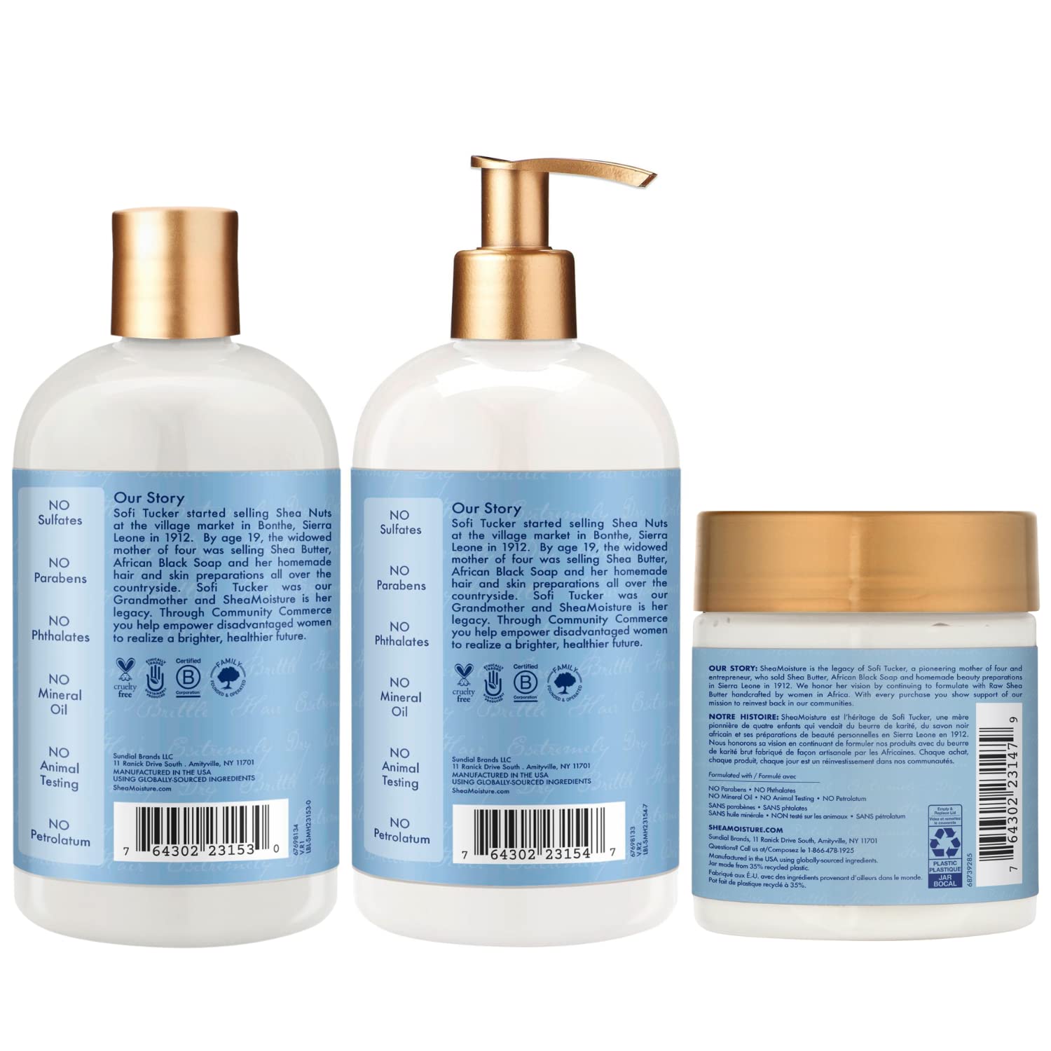 Foto 4 pulgar | Set De Champú Y Acondicionador Sheamoisture Manuka Honey - Venta Internacional.
