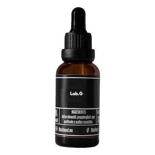 Foto 1 | Blackbeard 10% Tópico Para Crecimiento De Barba 2 Pz Lab.g Negro