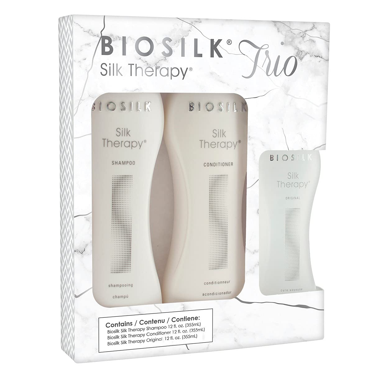 Foto 2 pulgar | Kit De Trío Biosilk Silk Para El Cuidado Del Cabello, 1.06l - Venta Internacional.