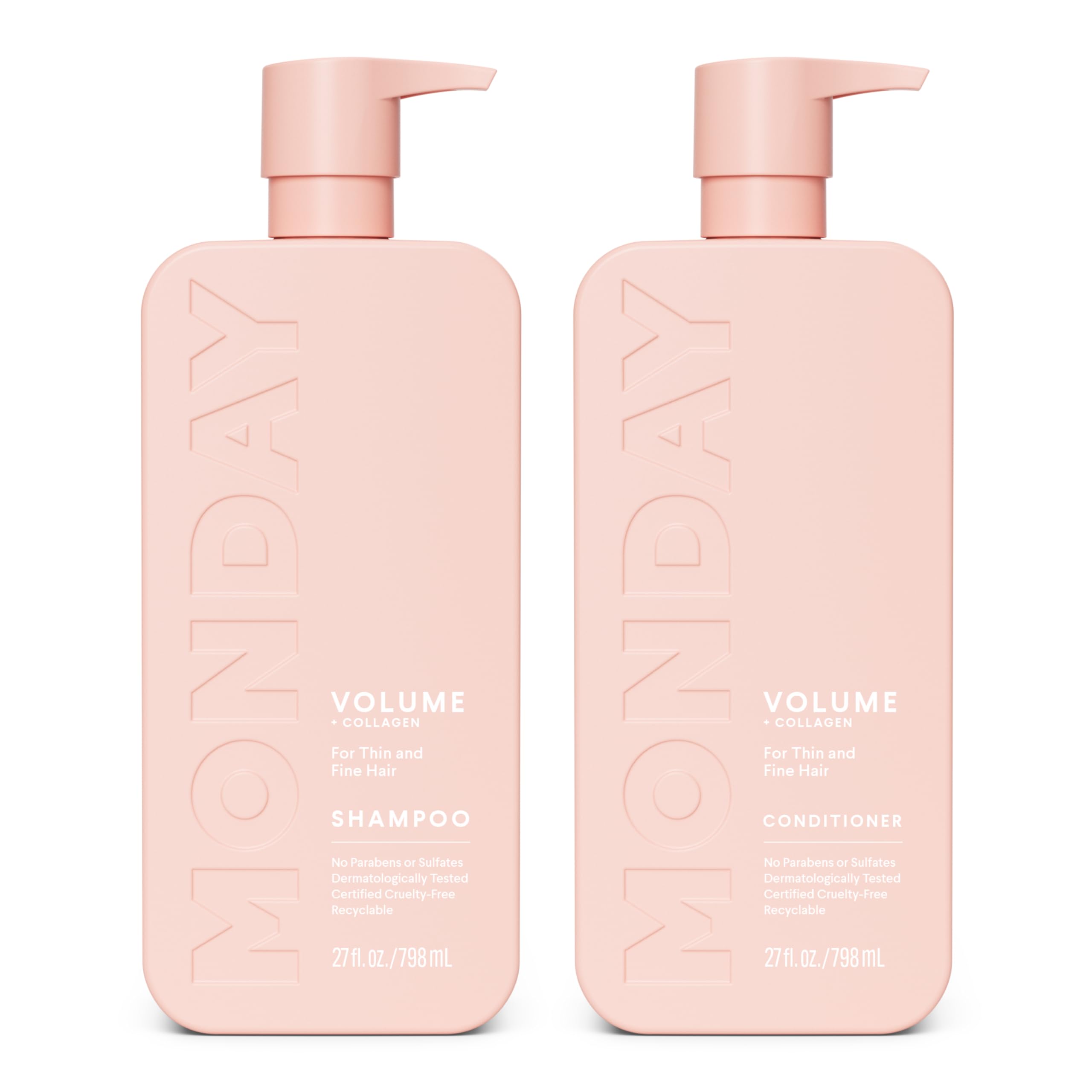 Foto 2 pulgar | Set De Champú Y Acondicionador Monday Haircare Volume 800 Ml X2 - Venta Internacional.