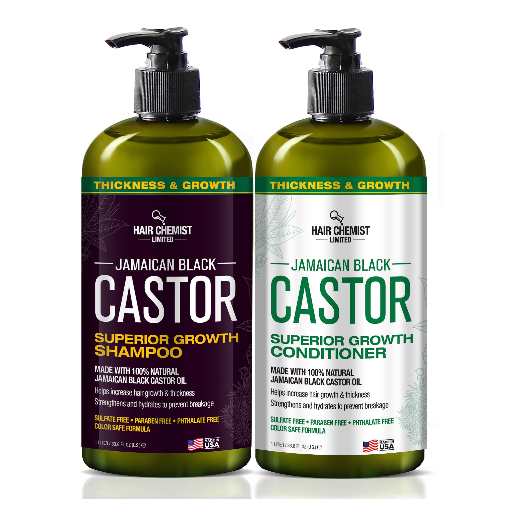 Foto 1 | Champú Y Acondicionador Hair Chemist Superior Growth, 1 Litro - Venta Internacional.