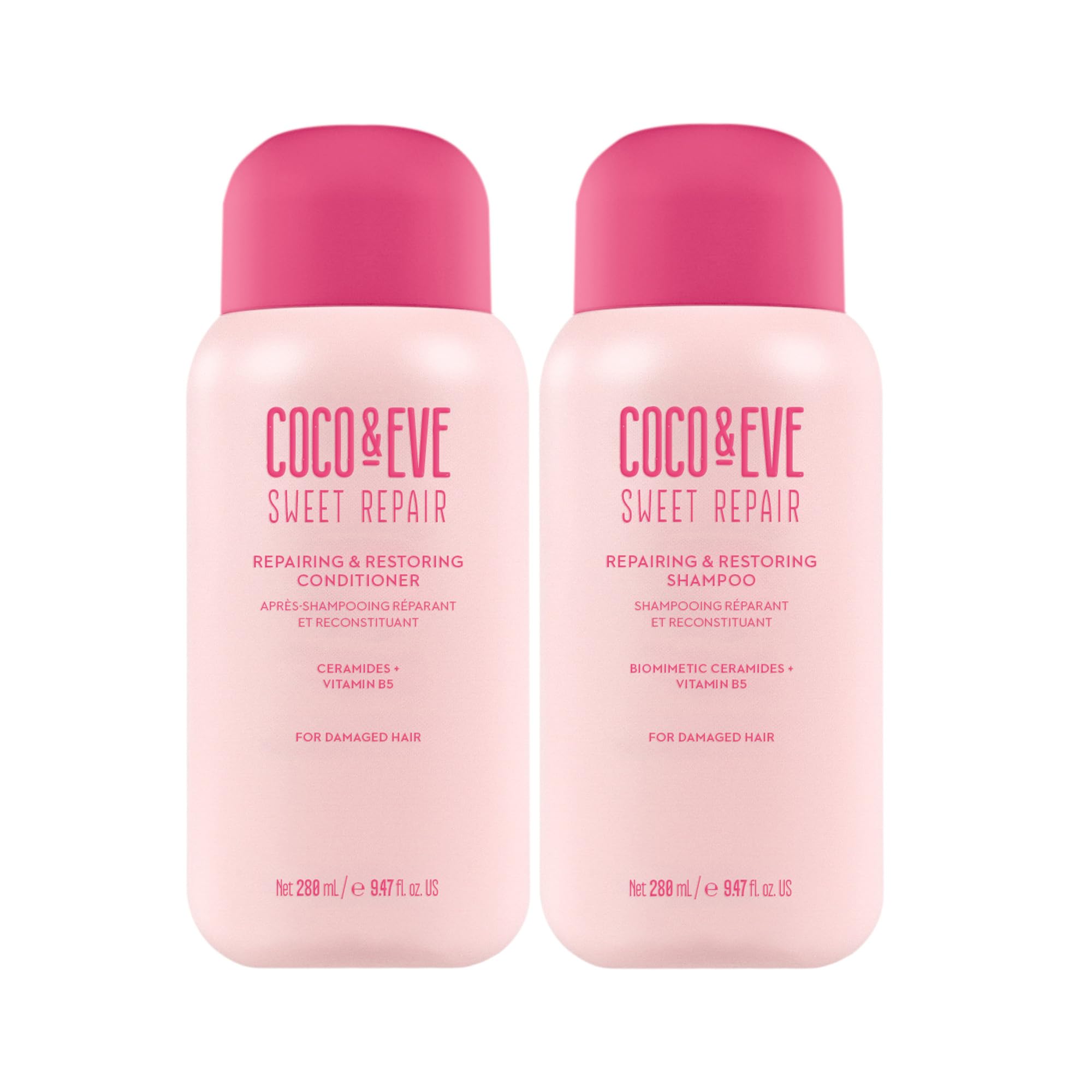 Foto 1 | Champú y Acondicionador Coco & Eve Repair & Restore 280 ml C/U - Venta Internacional