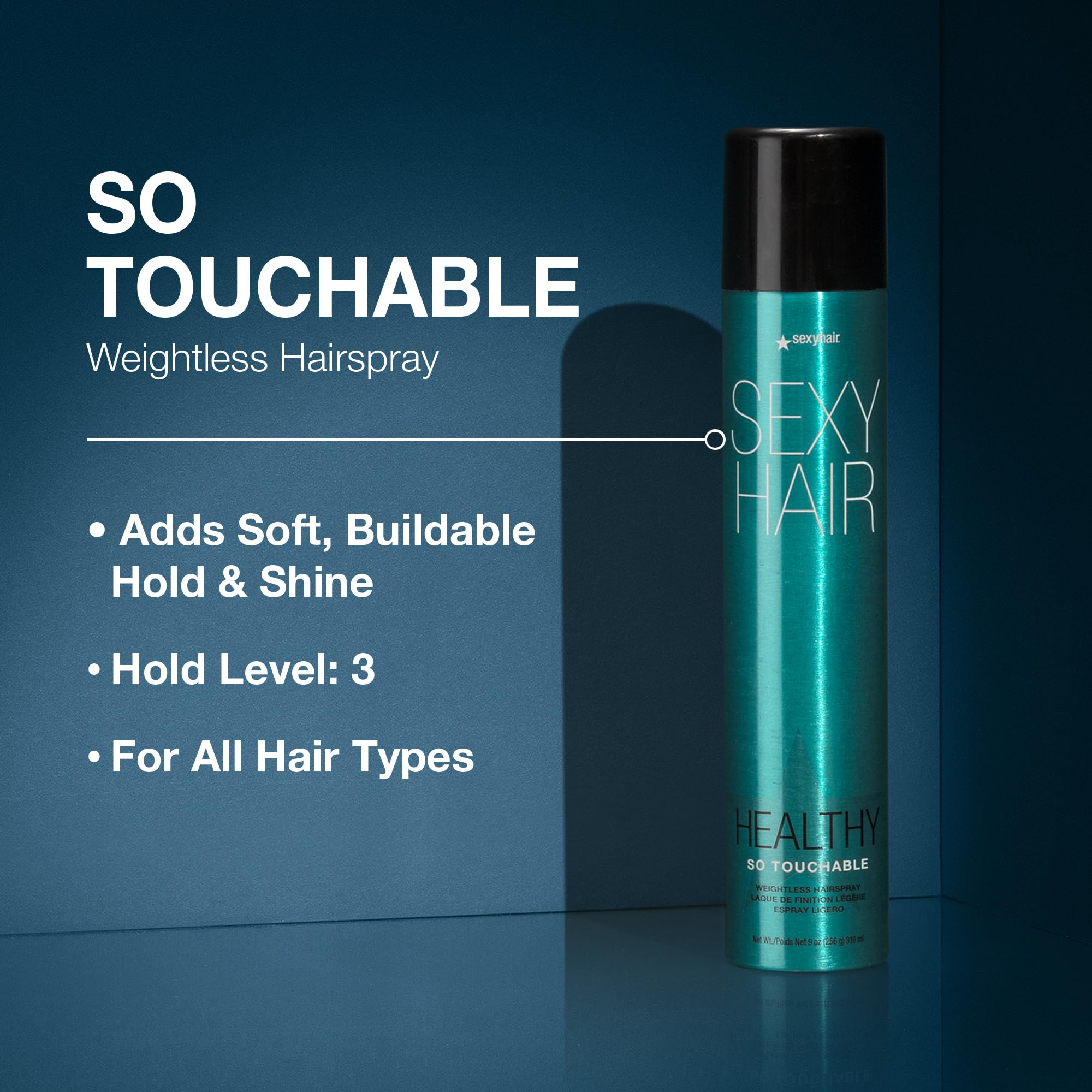 Foto 5 | Laca Para El Cabello Sexyhair Healthy So Touchable Light Hold 265 Ml - Venta Internacional.