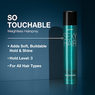 Foto 5 | Laca Para El Cabello Sexyhair Healthy So Touchable Light Hold 265 Ml - Venta Internacional.