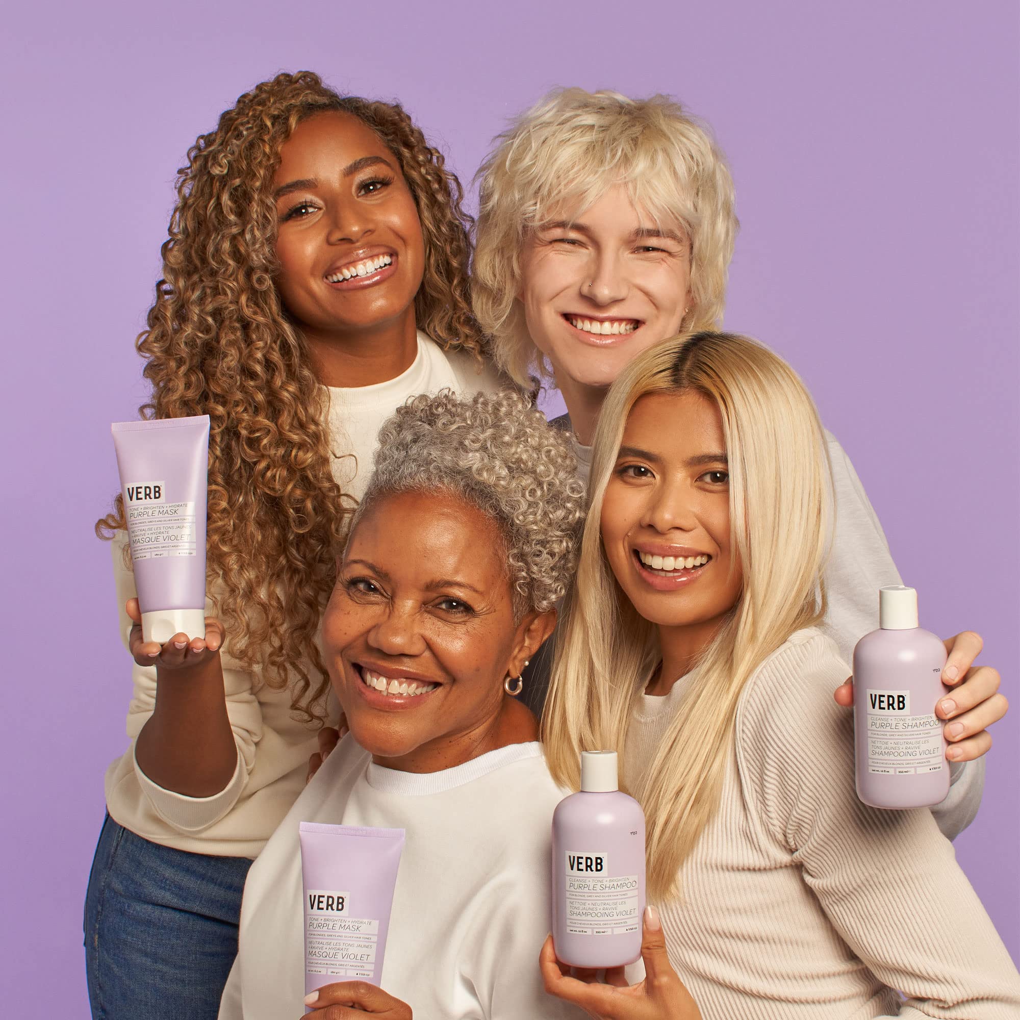 Foto 8 pulgar | Mascarilla Capilar Verb Purple 185 Ml Para Cabello Rubio Teñido - Venta Internacional.