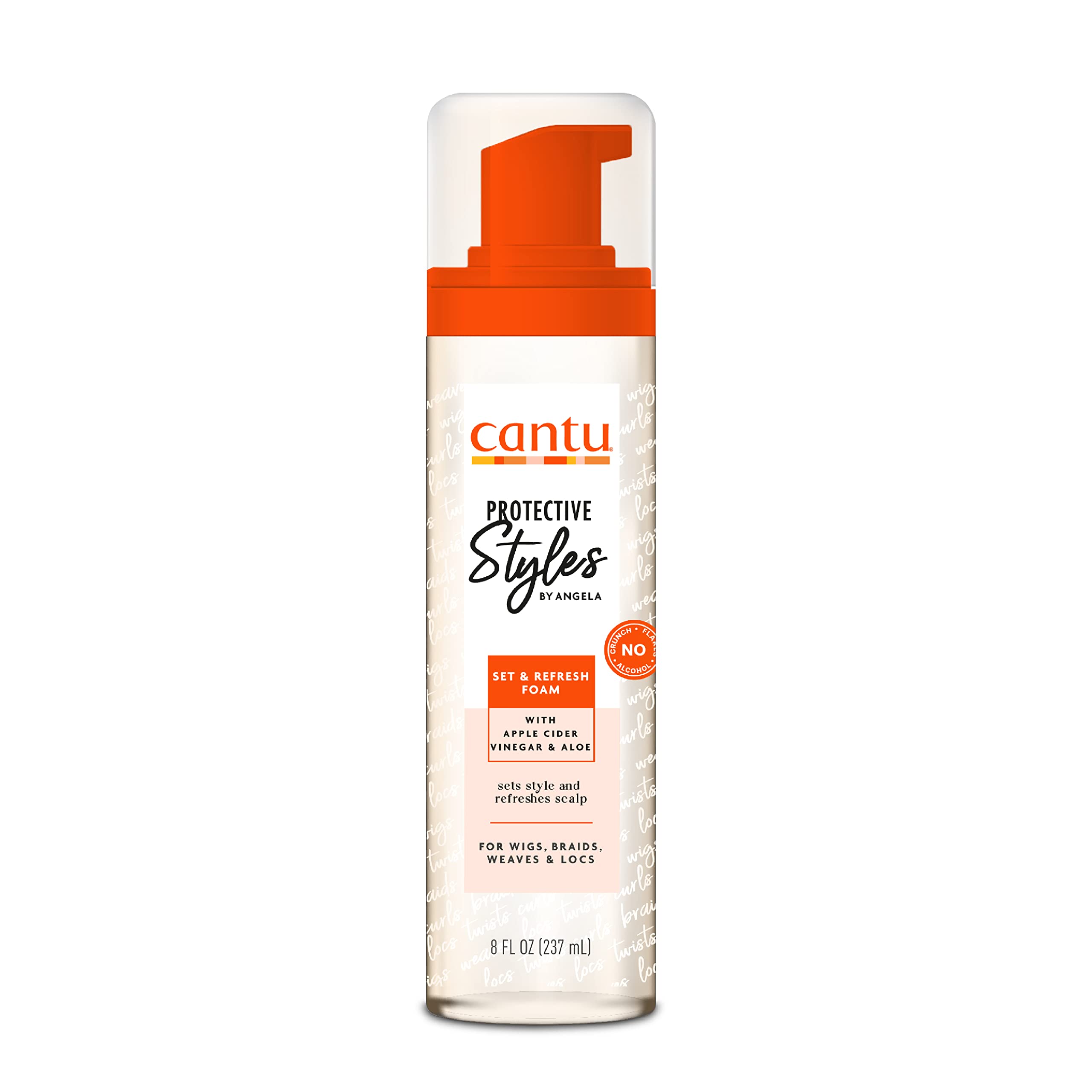 Foto 2 pulgar | Set & Refresh De Espuma Cantu Protective Styles Angela, 240 Ml - Venta Internacional.