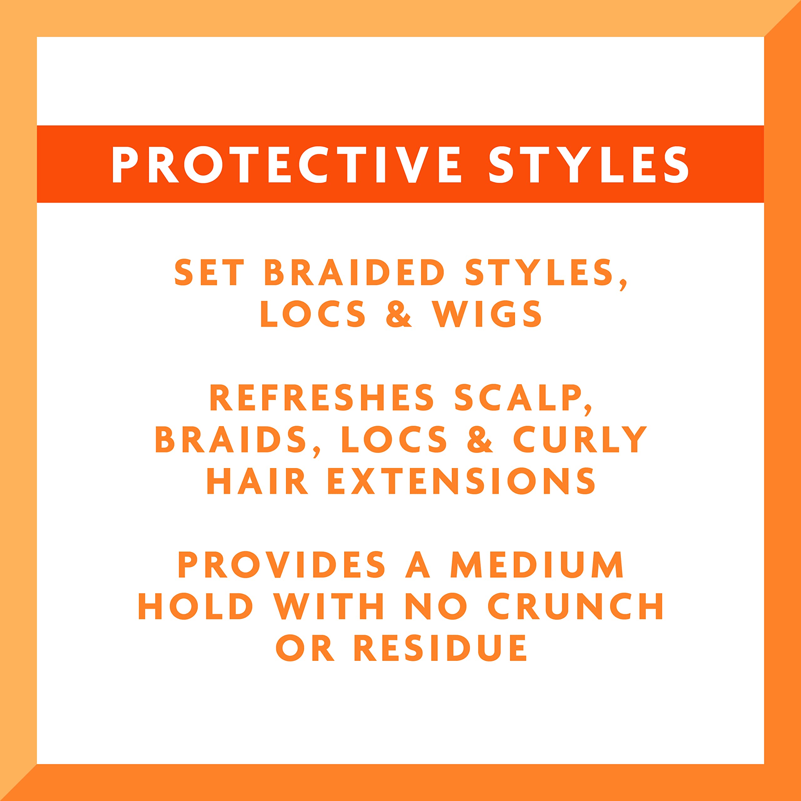 Foto 4 pulgar | Set & Refresh De Espuma Cantu Protective Styles Angela, 240 Ml - Venta Internacional.