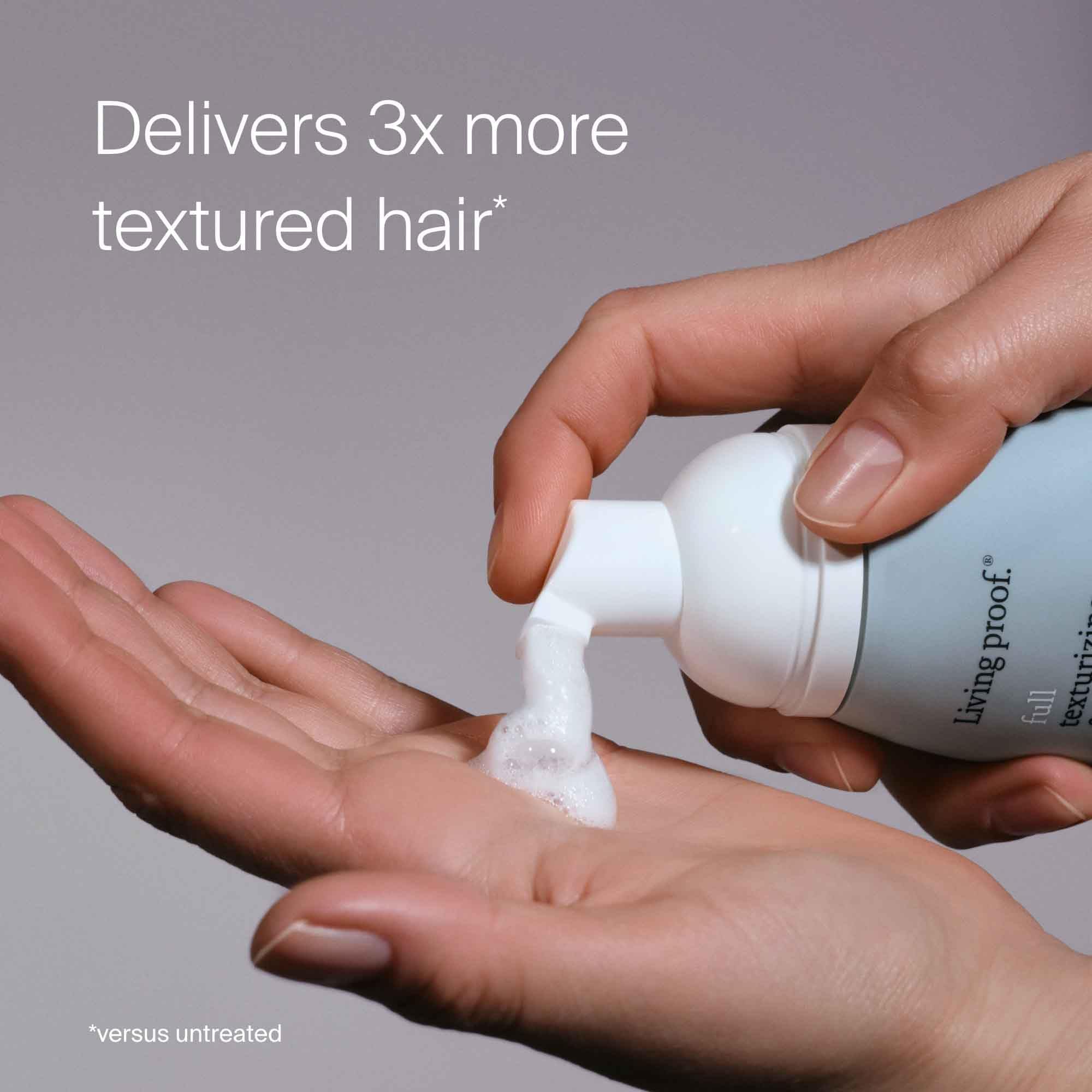 Foto 5 pulgar | Espuma Texturizante Living Proof Para Cabello 3 Veces Más Texturizado - Venta Internacional.