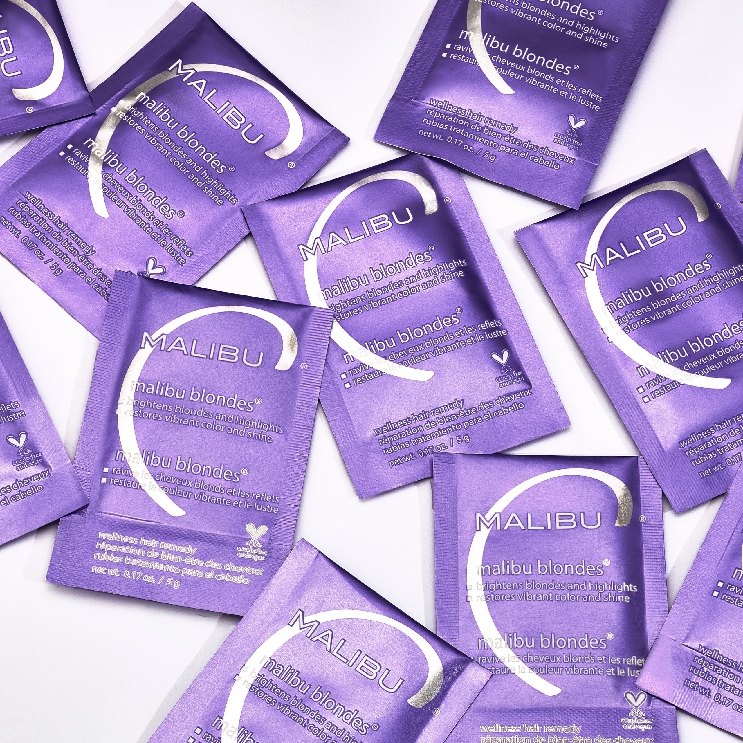 Foto 7 pulgar | Remedio De Bienestar Para El Cabello Malibu C Blondes, 3 Paquetes - Venta Internacional.