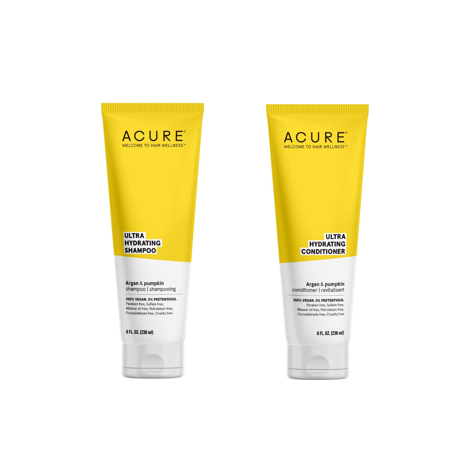 Foto 2 pulgar | Champú Y Acondicionador Duo Acure Ultra Hydrating 240 Ml X 2 - Venta Internacional.