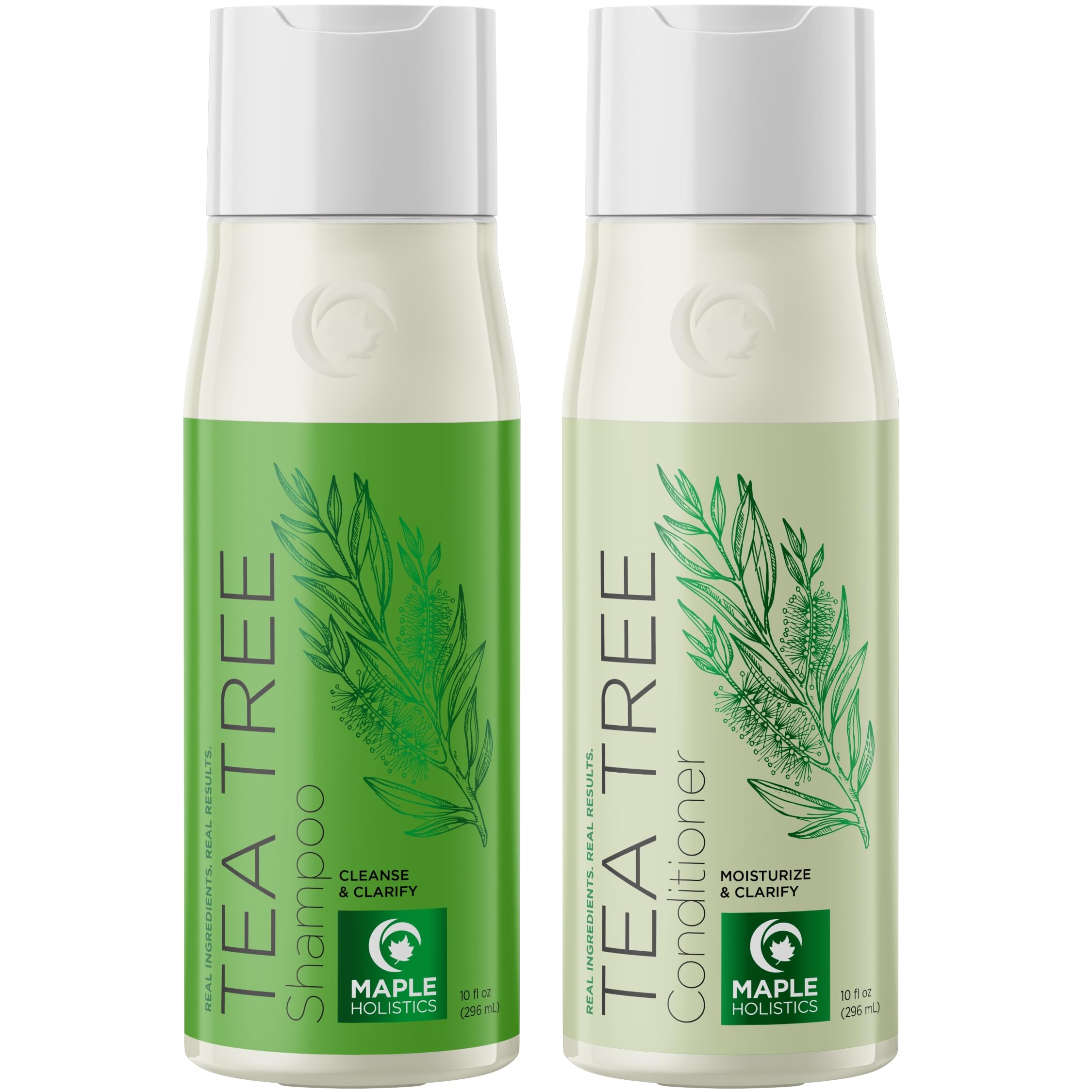 Foto 2 pulgar | Set De Champú Y Acondicionador Maple Holistics Con Aceite De Árbol De Té - Venta Internacional.