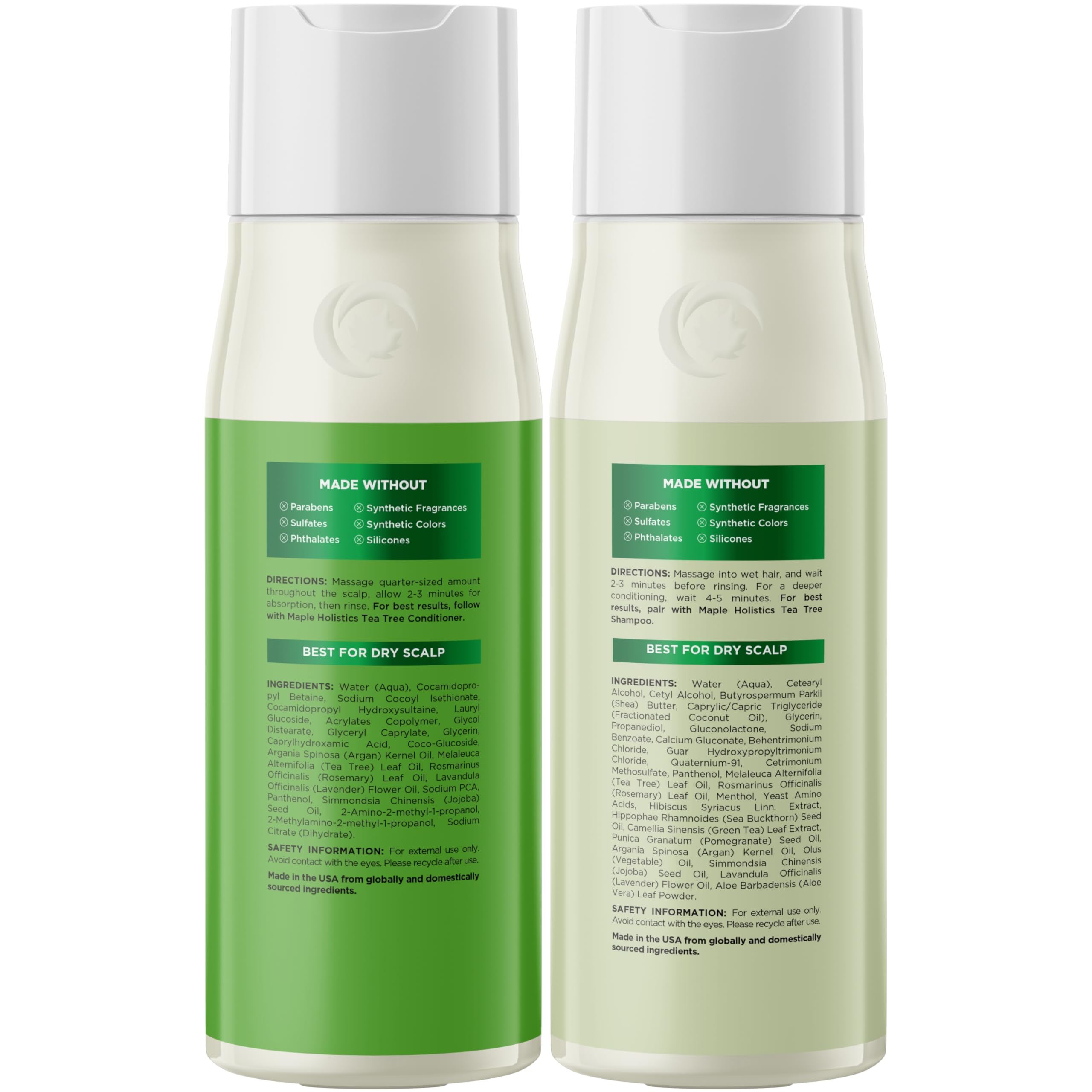 Foto 5 pulgar | Set De Champú Y Acondicionador Maple Holistics Con Aceite De Árbol De Té - Venta Internacional.