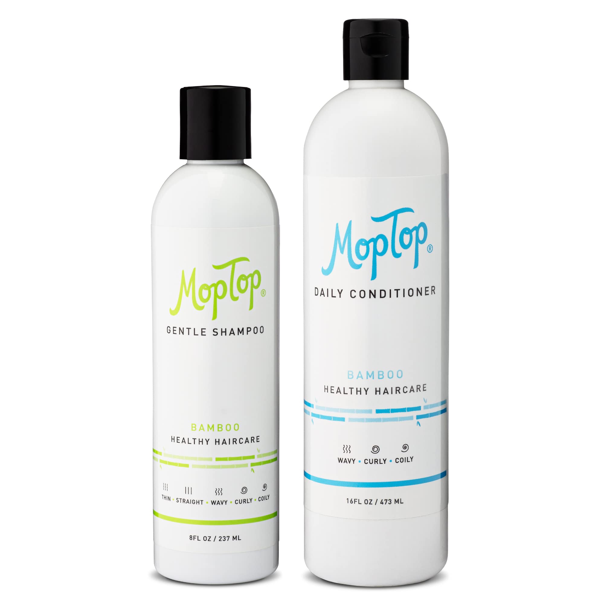 Foto 2 pulgar | Set Para El Cuidado Del Cabello Moptop Gentle Shampoo + Acondicionador Diario - Venta Internacional.