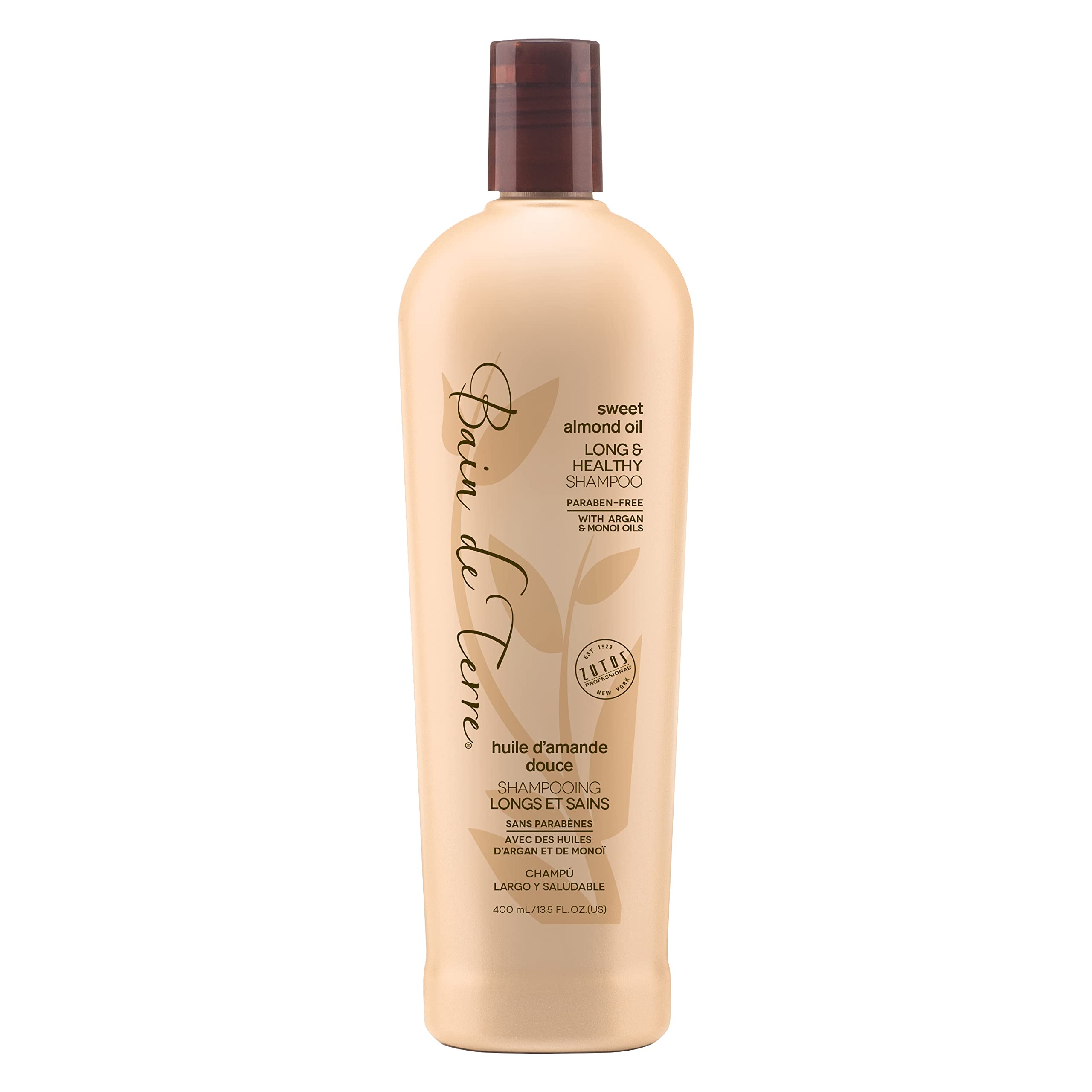 Foto 2 pulgar | Champú Bain De Terre, Aceite De Almendras Dulces Largo Y Saludable, 400 Ml - Venta Internacional.