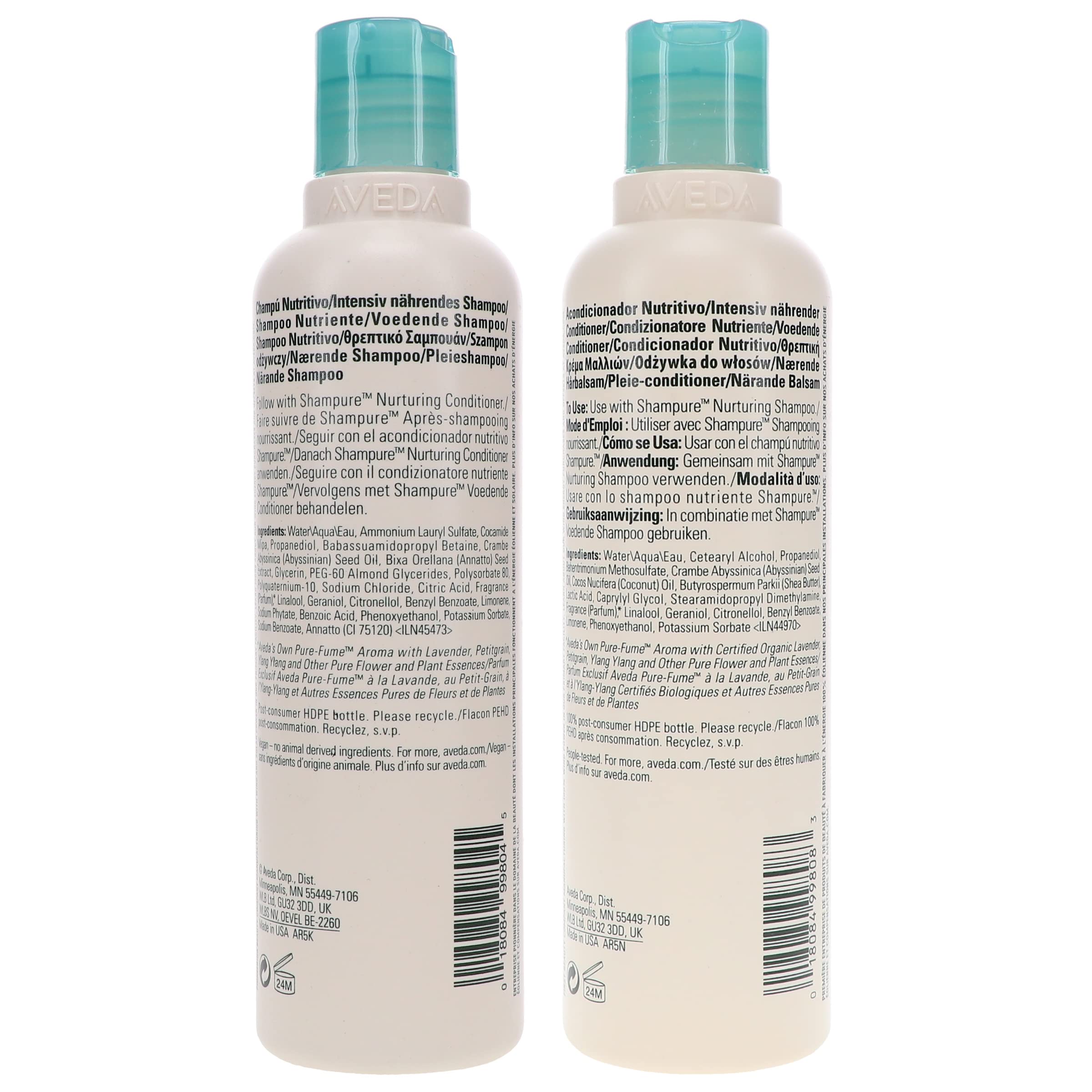 Foto 4 | Set De Champú Y Acondicionador Aveda Shampure Nurturing 250 Ml - Venta Internacional.