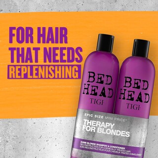 Foto 2 | Paquete Doble De Champú Y Acondicionador Tigi Bed Head Dumb Blonde 1500 Ml - Venta Internacional.
