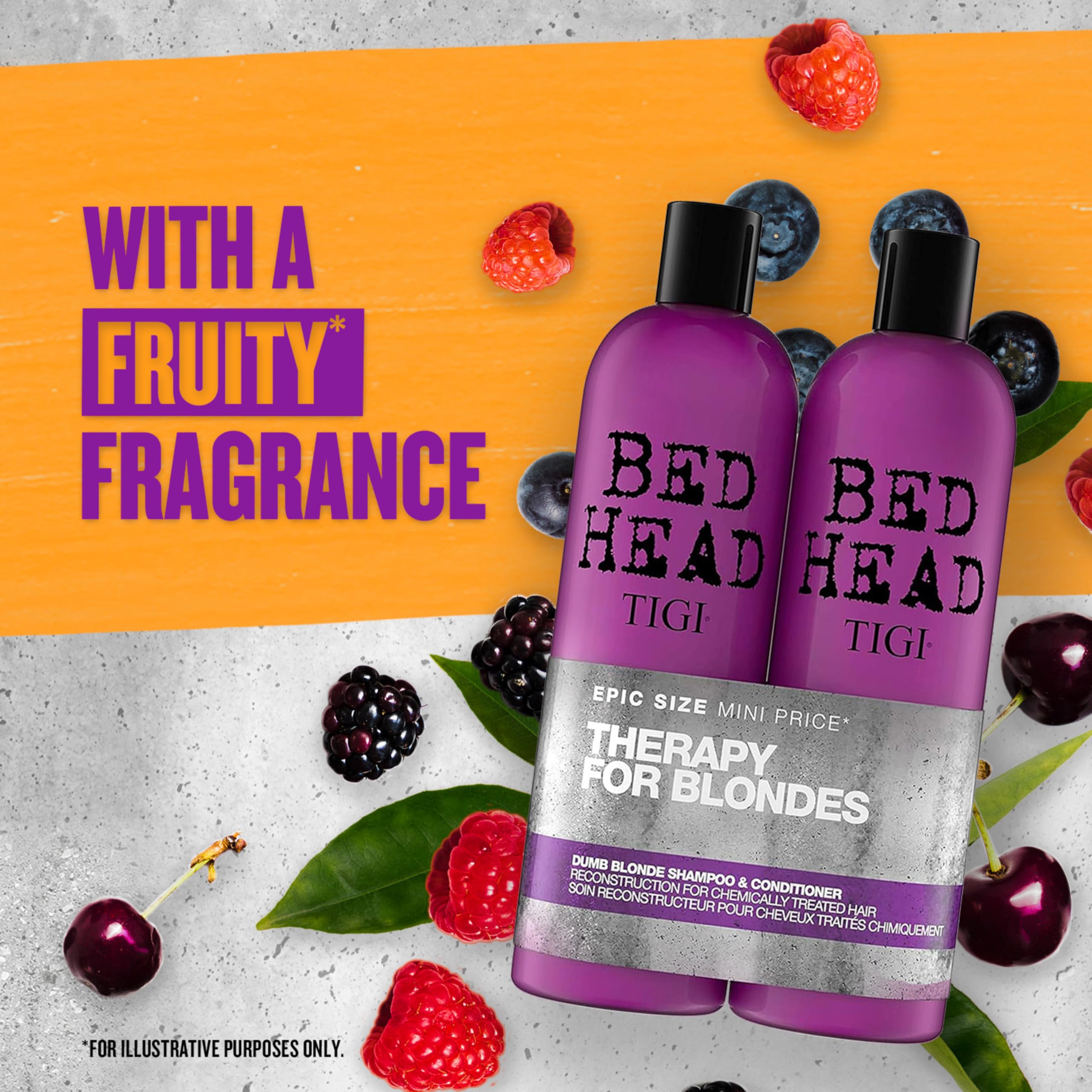 Foto 5 pulgar | Paquete Doble De Champú Y Acondicionador Tigi Bed Head Dumb Blonde 1500 Ml - Venta Internacional.