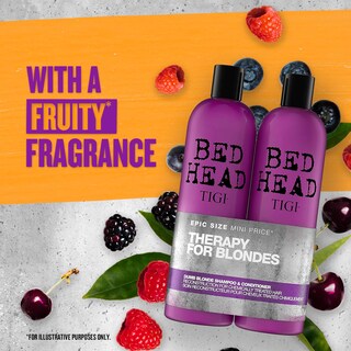 Foto 4 | Paquete Doble De Champú Y Acondicionador Tigi Bed Head Dumb Blonde 1500 Ml - Venta Internacional.