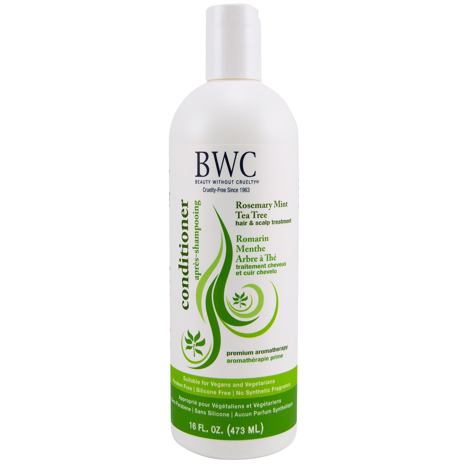 Acondicionador Beauty Without Cruelty, Romero Y Menta, Árbol De Té, 480 - Venta Internacional.