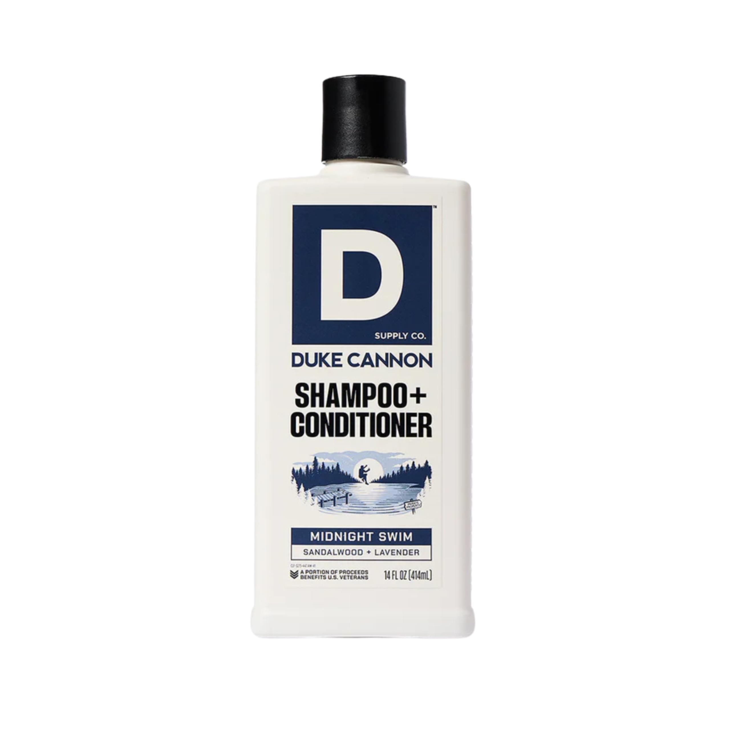 Champú Y Acondicionador Duke Cannon Midnight Swim 414 Ml Para Hombre - Venta Internacional.