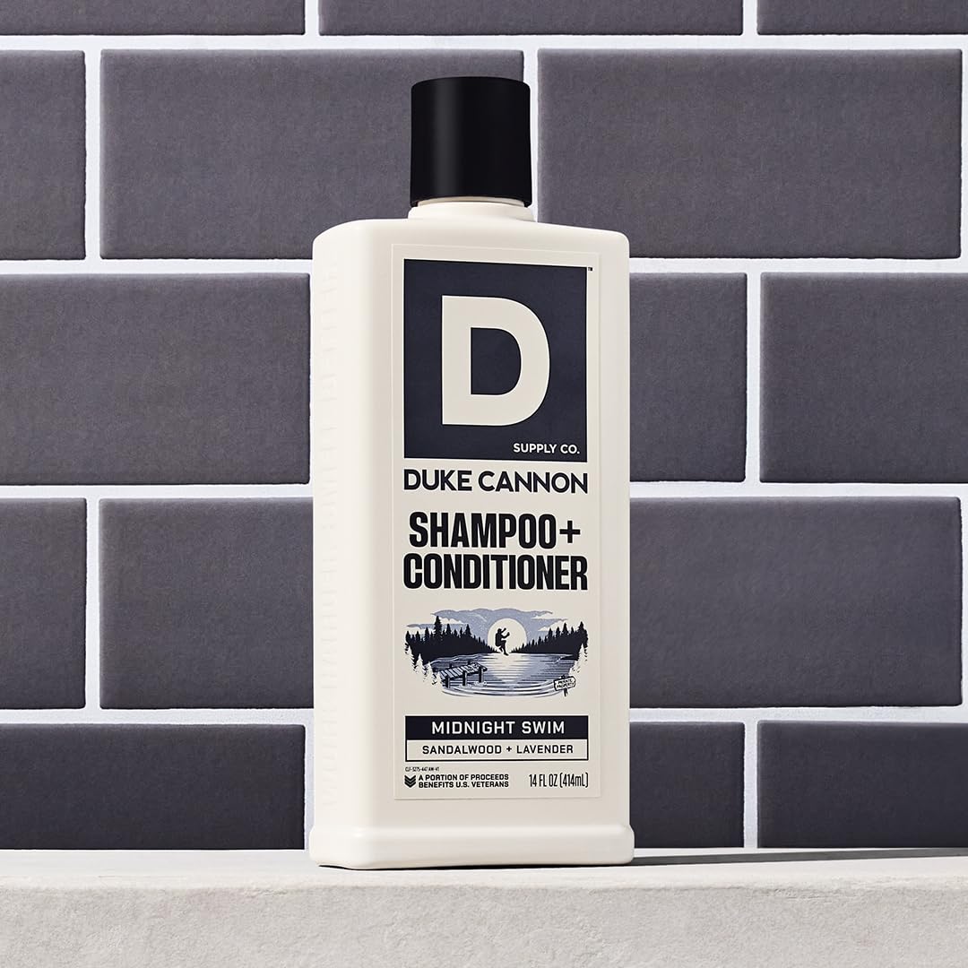 Foto 3 pulgar | Champú Y Acondicionador Duke Cannon Midnight Swim 414 Ml Para Hombre - Venta Internacional.
