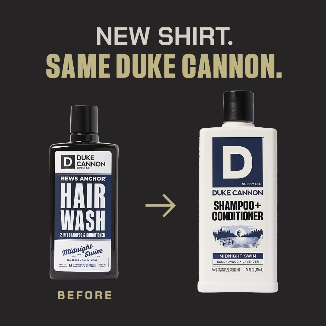 Foto 5 pulgar | Champú Y Acondicionador Duke Cannon Midnight Swim 414 Ml Para Hombre - Venta Internacional.