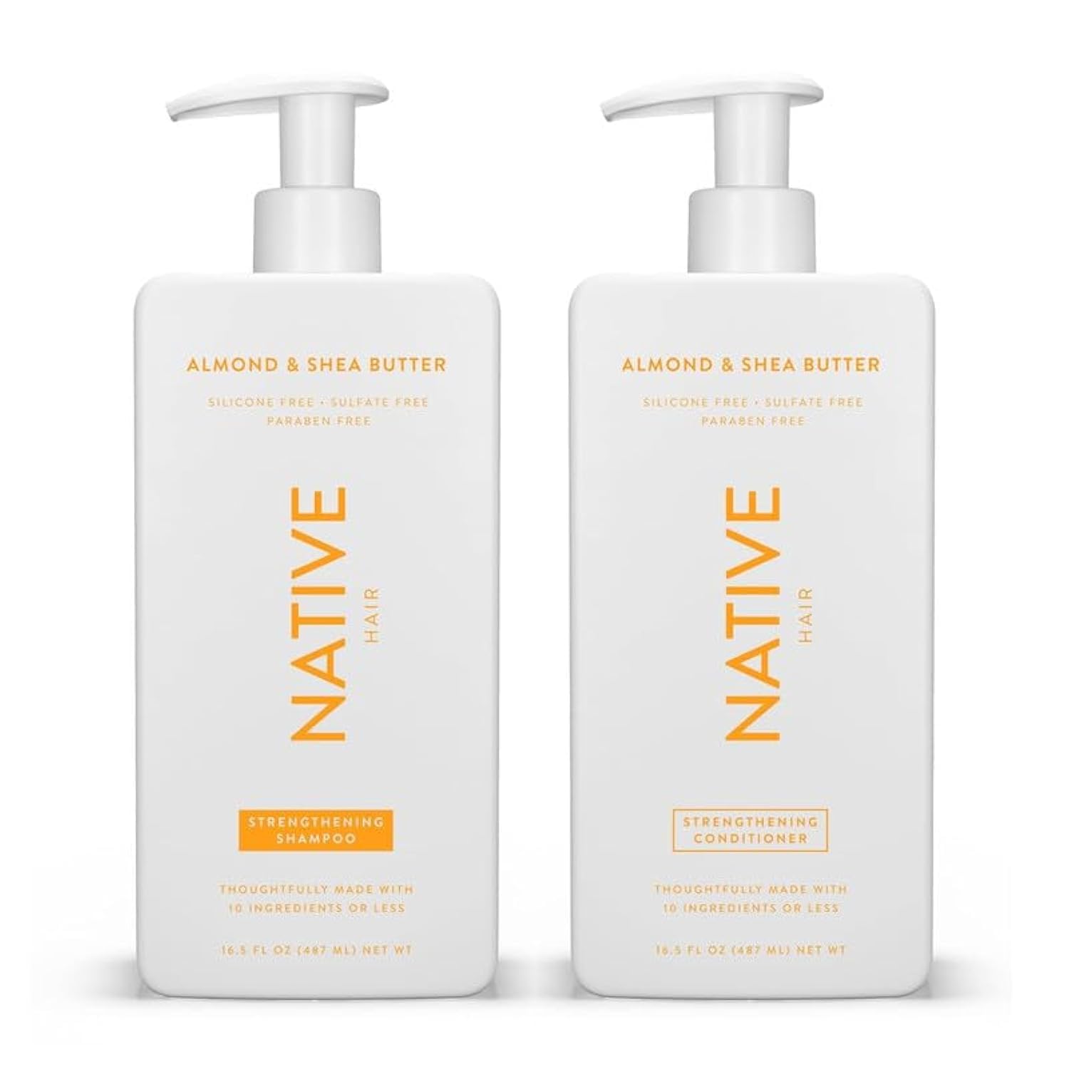Set De Champú Y Acondicionador Native Strengthening 500 Ml - Venta Internacional.