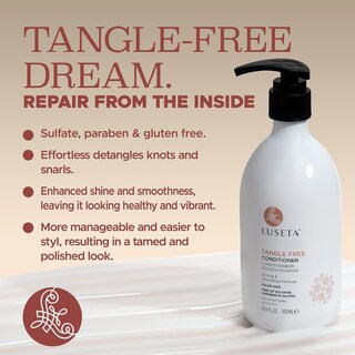 Foto 4 | Acondicionador Luseta Tangle Free Rutina Con Queratina Y Aceite De Argán 500 Ml - Venta Internacional.