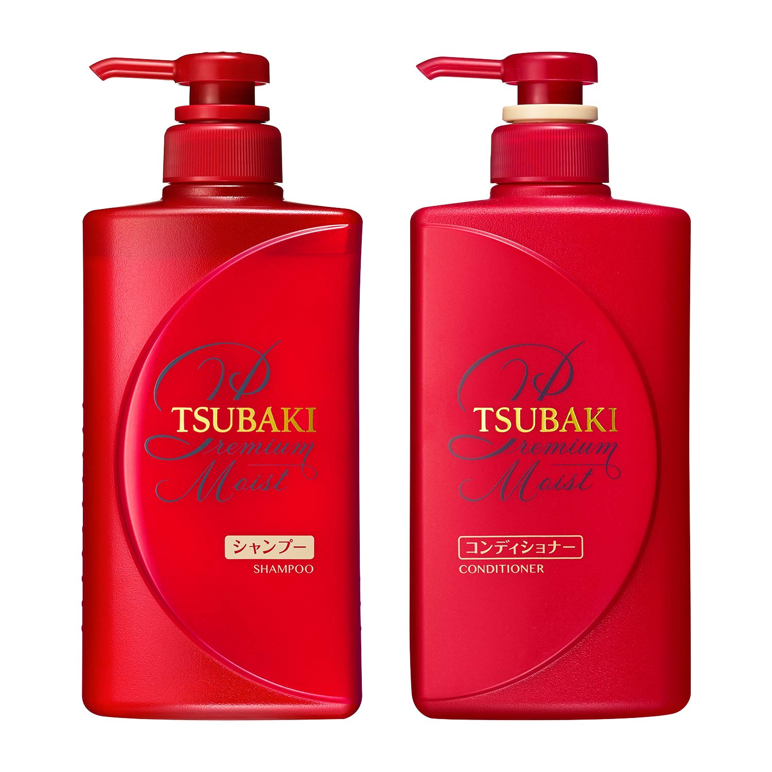 Set De Champú Y Acondicionador Tsubaki Moist 450 Ml X 2 - Venta Internacional.